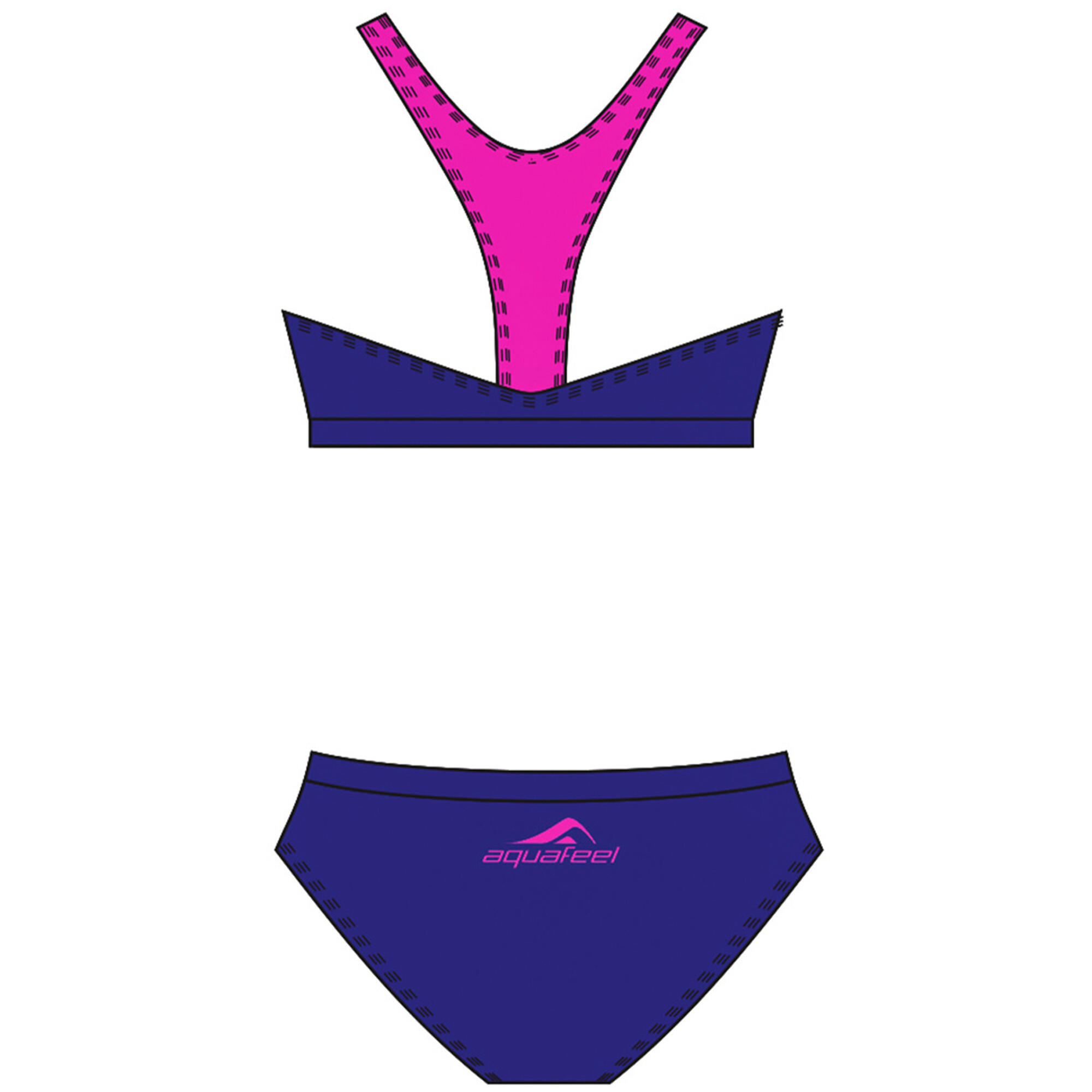 Strój kąpielowy damski Aquafeel Racerback