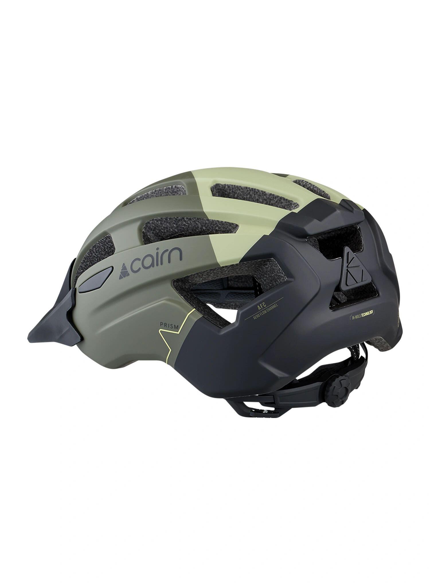 Kask na rower Cairn Prism Xtr II - mat olive 2/3