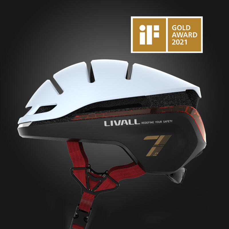 Smart Kask rowerowy Livall EVO21 6/7