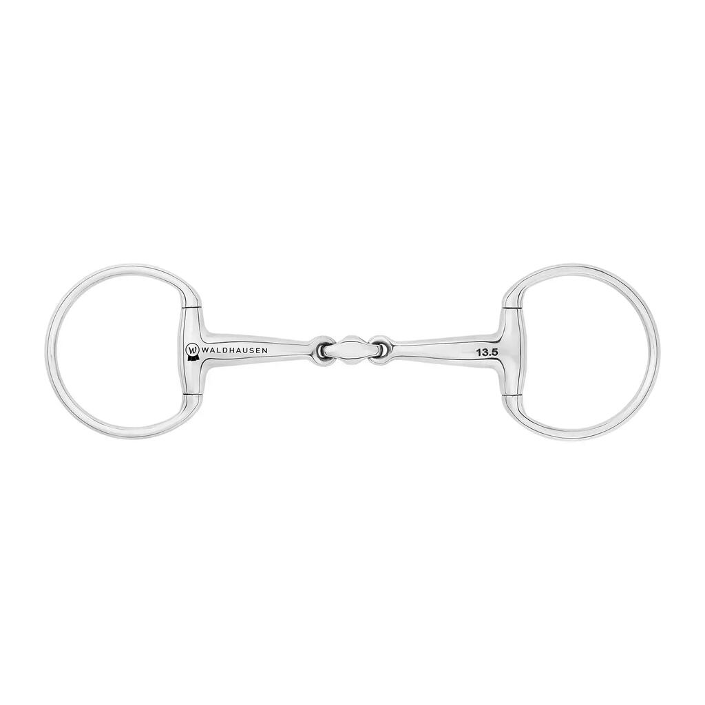 Ergonomic Double Jointed Olive Bit for Horse Waldhausen