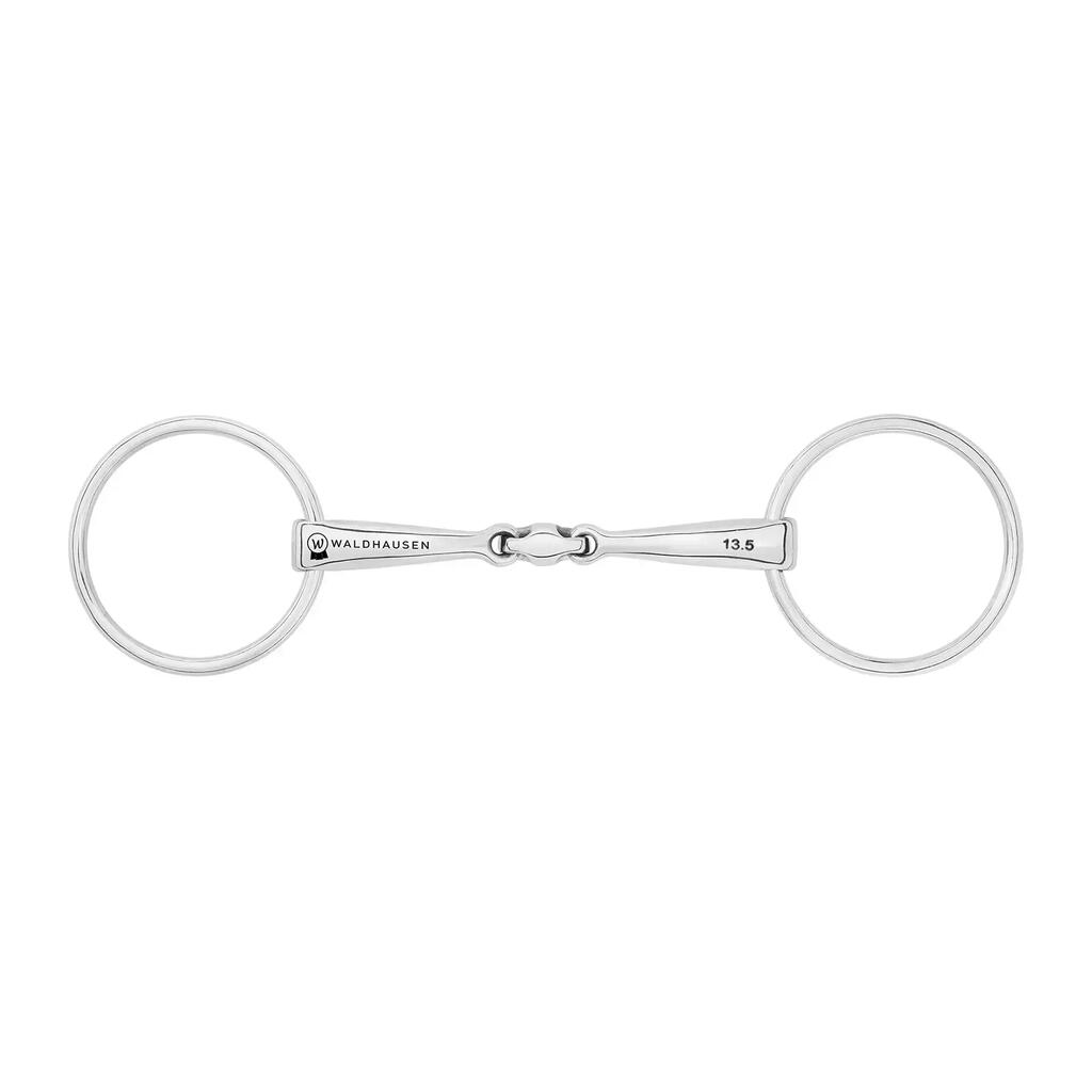 Double snaffle bits for horses Waldhausen