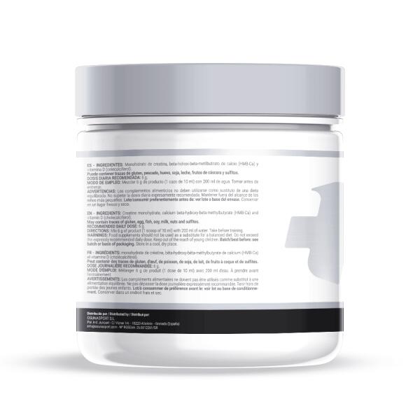 Creatina con HMB + Vitamina D - 240 g Neutro MASMUSCULO 3/5