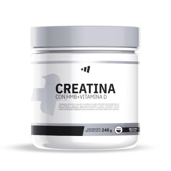 Kreatyna z HMB  z  witamina D - 240 g Neutralna MASMUSCULO