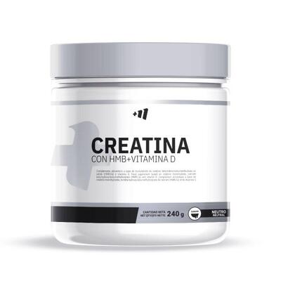 Creatine met hmb + vitamine d - 240 g neutraal masmusculo