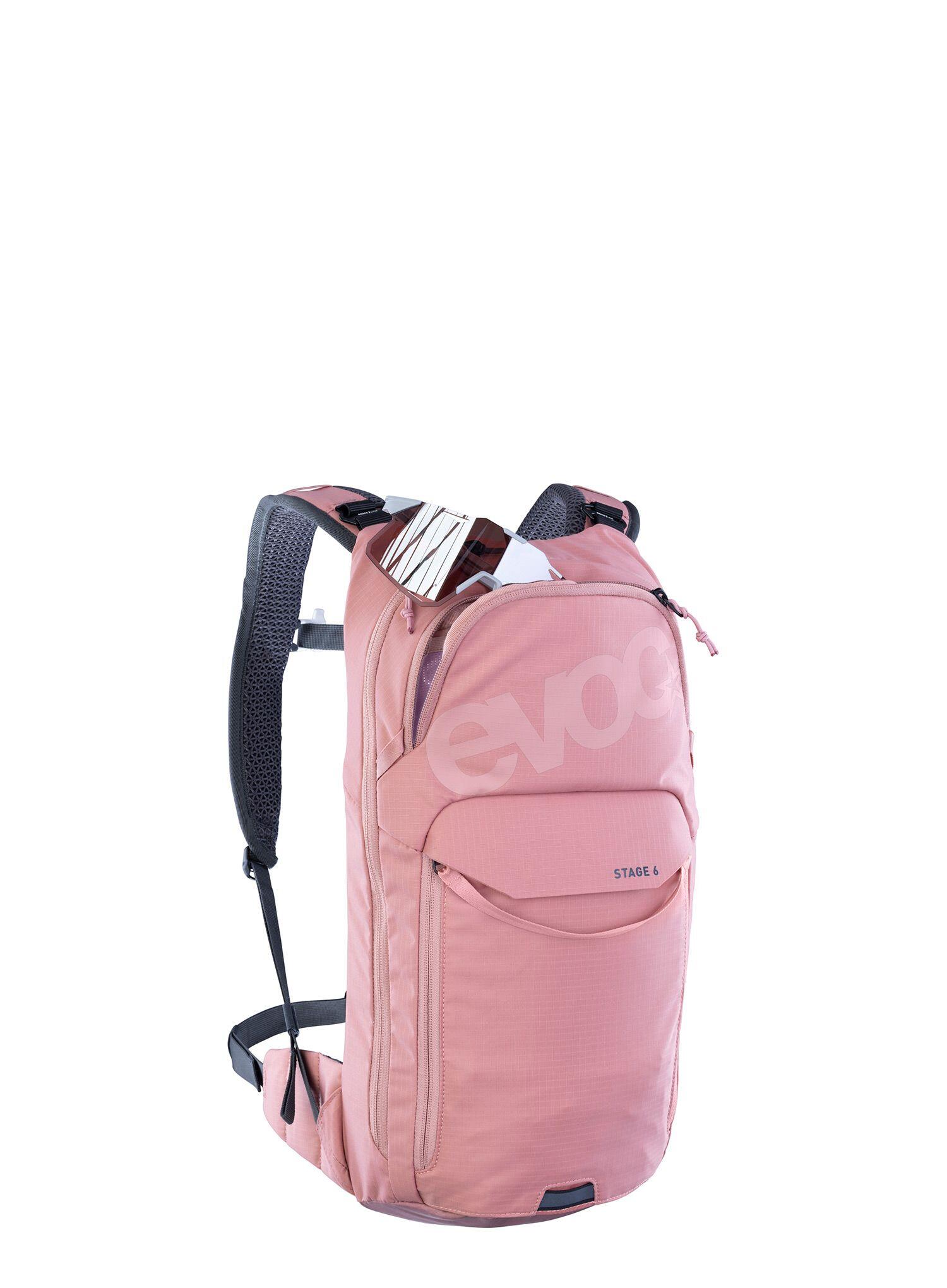 Plecak rowerowy Evoc Stage 6 - dusty pink 4/7