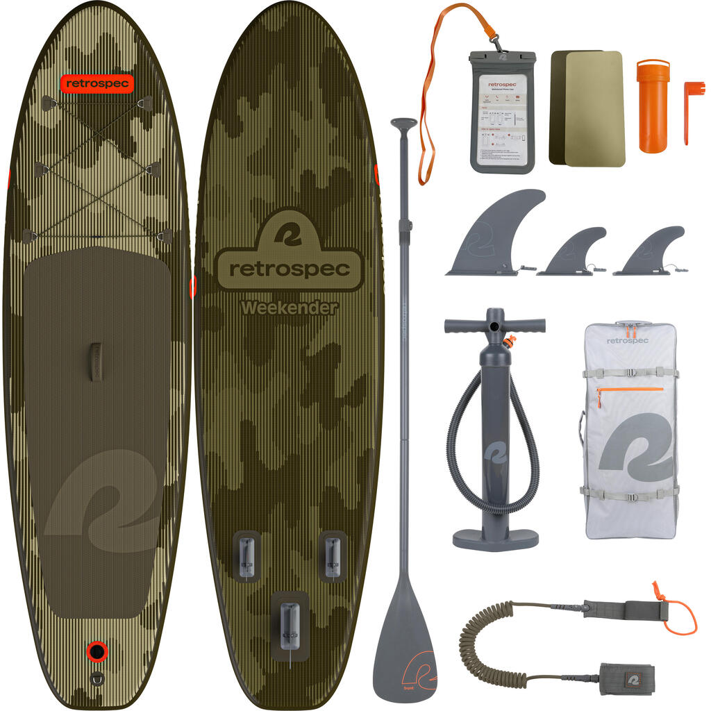 Stand-up Paddle Board Weekender iSUP - 320 cm - Wetlands Camo