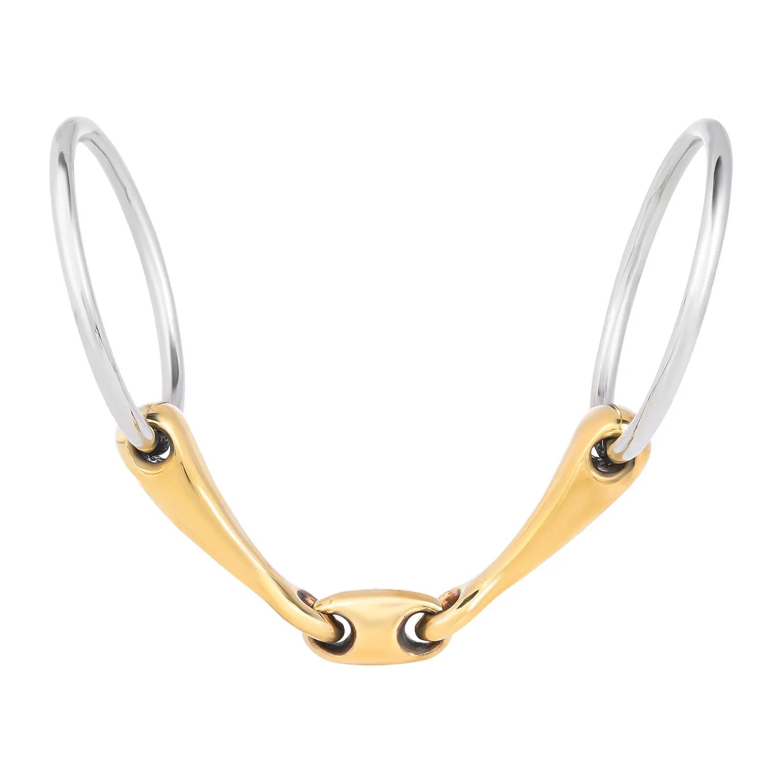 Dubbel bit voor paarden Waldhausen Cyprium 14 mm 2/3