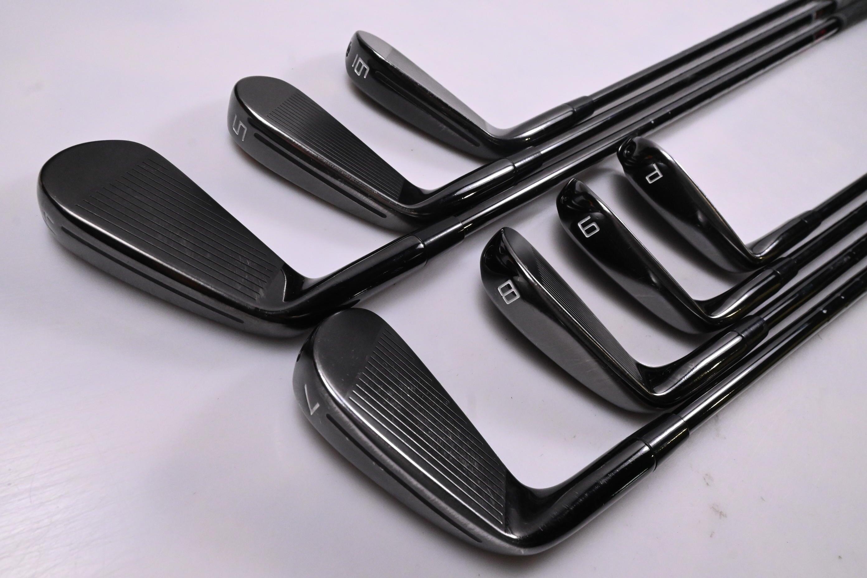 Taylormade P770 2023 Phantom Black Irons / 4-PW / Stiff Flex KBS