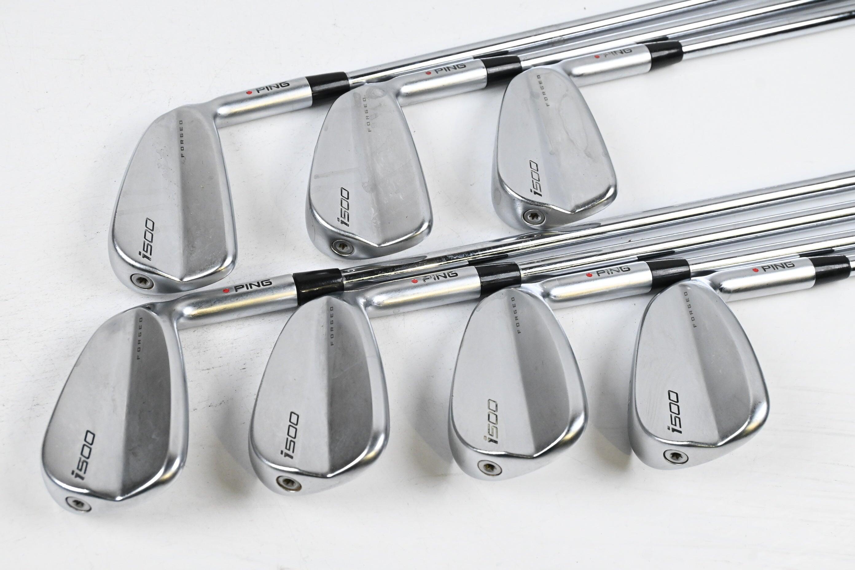 Ping i500 Irons / 5-PW+GW / Orange Dot / Regular Flex Ping AWT 2.0