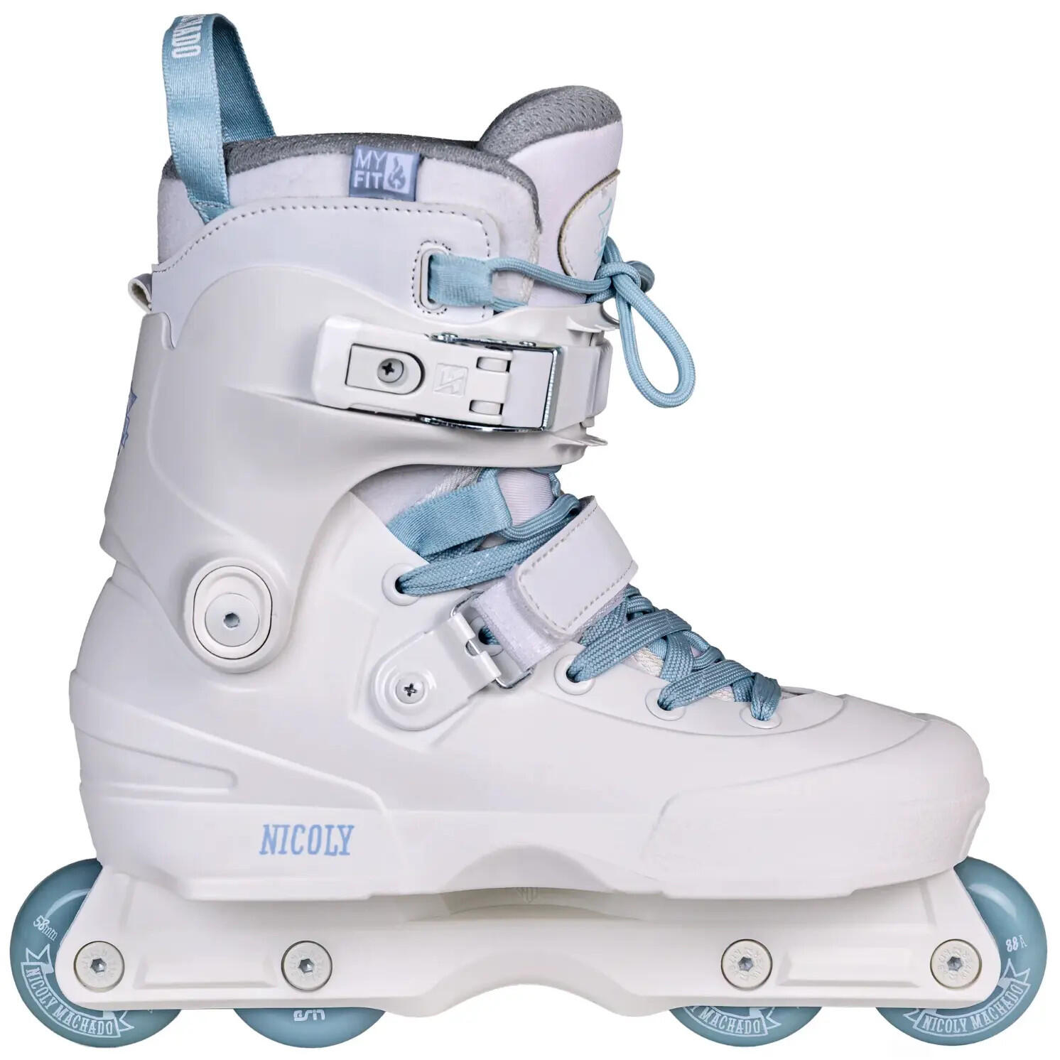 USD Roller Agressif Aeon 60 Aeon 60 Nicoly Pro Gris Bleu 2/6