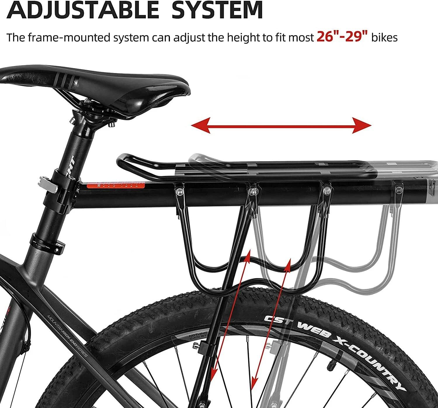 ROCKBROS Fahrrad Alu Gepäckträger 4/5