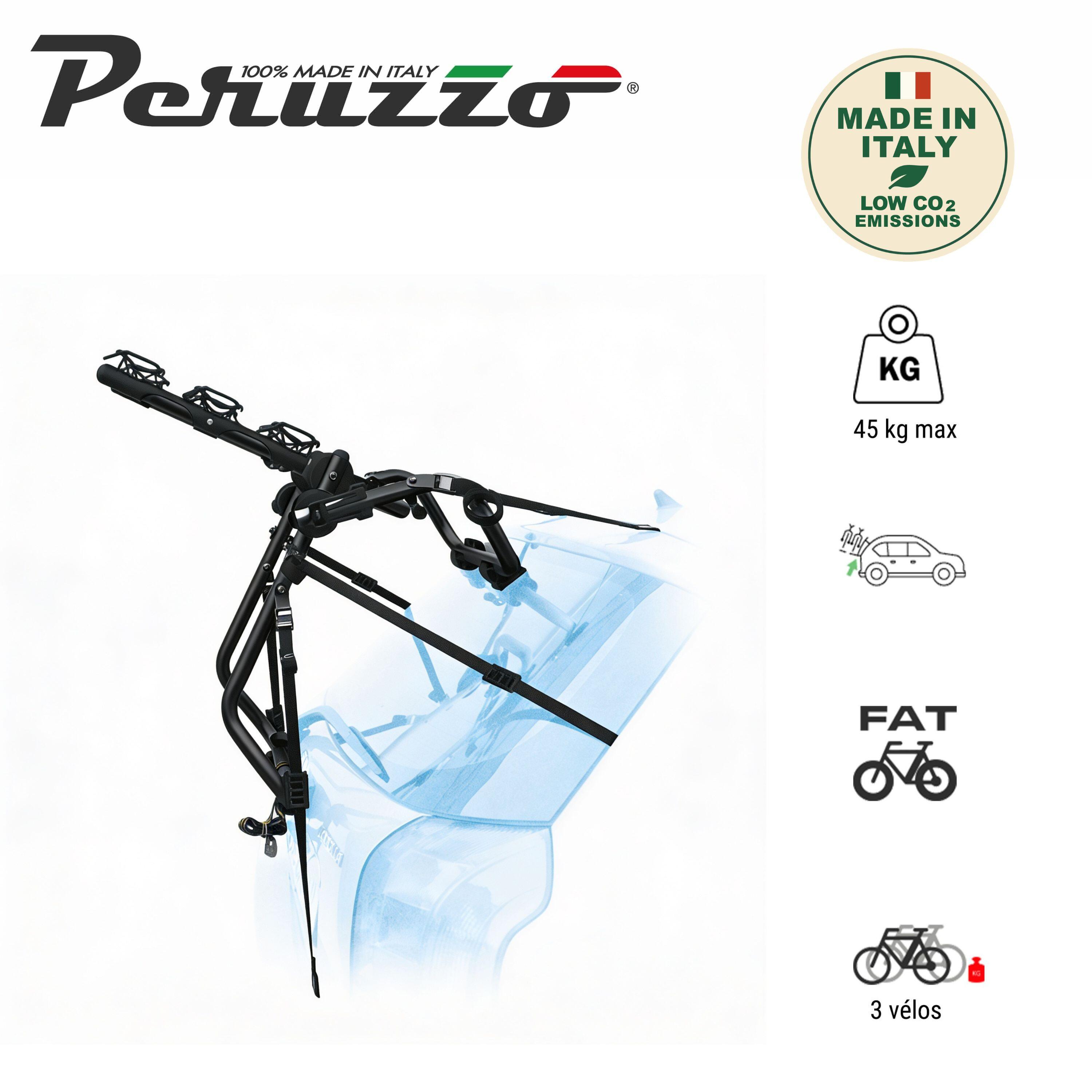 Porte-vélos coffre 3 vélos pliable 45 kg Venezia 2/6