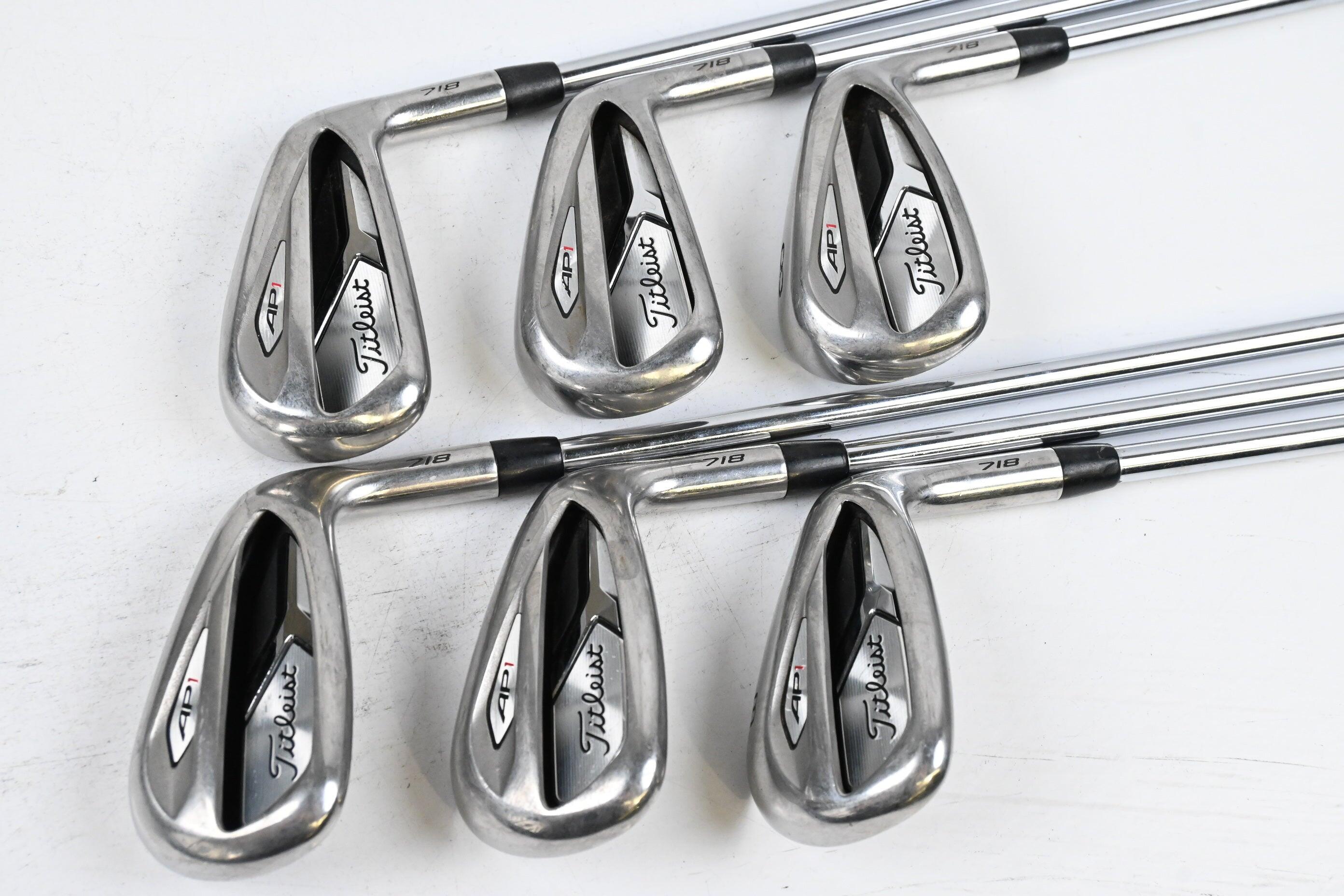 【名器】Titleist 718 AP1 6〜P MCI60S 2017 Titleist 718 AP1 Irons / 6-PW+SW / Regular Flex AMT R300 Red