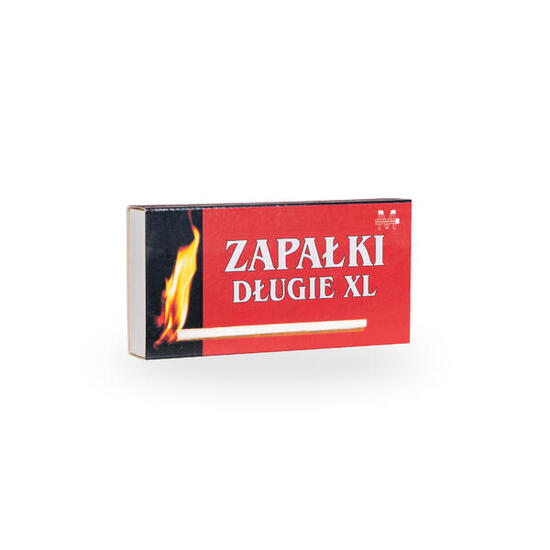 Zapałki Kominkowe Długie XL 96mm Do Grilla Kominka Ogniska 40 sztuk