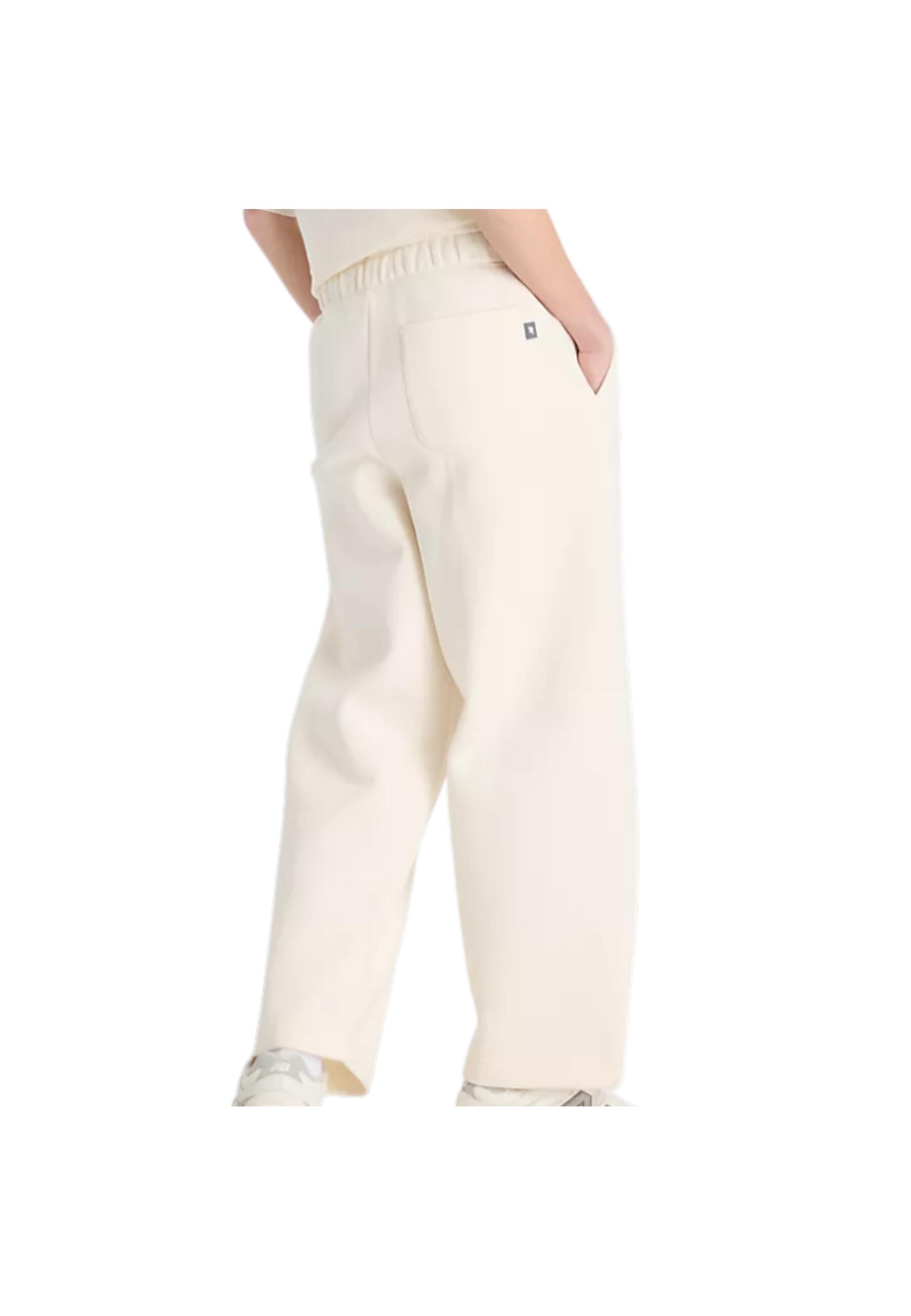 Pantalón de chándal New Balance WP53500 marfil 2/2