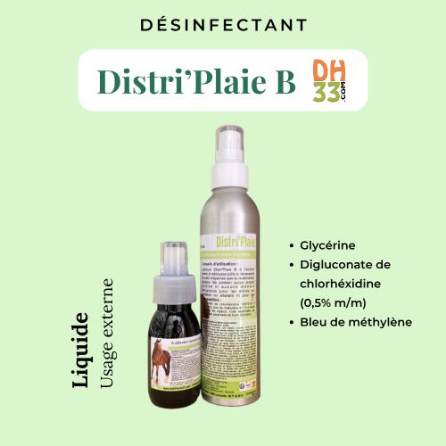 Distri'Plaie B - Désinfectant efficace pour chevaux 200 ml 3/4