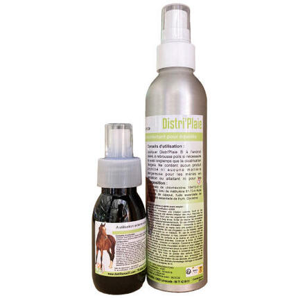 Distri'Plaie B - Désinfectant efficace pour chevaux 200 ml