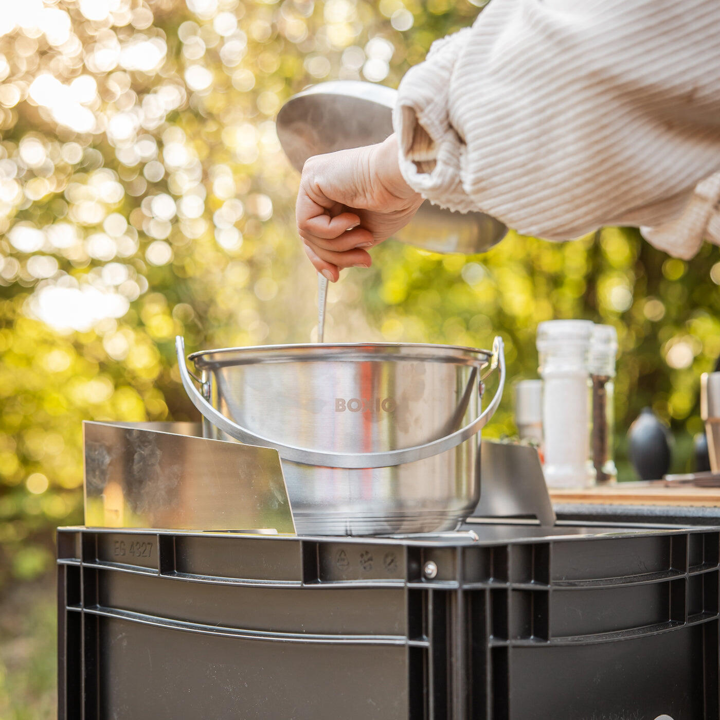 BOXIO COOK Max+, Campingkocher mit Topfset 7/7