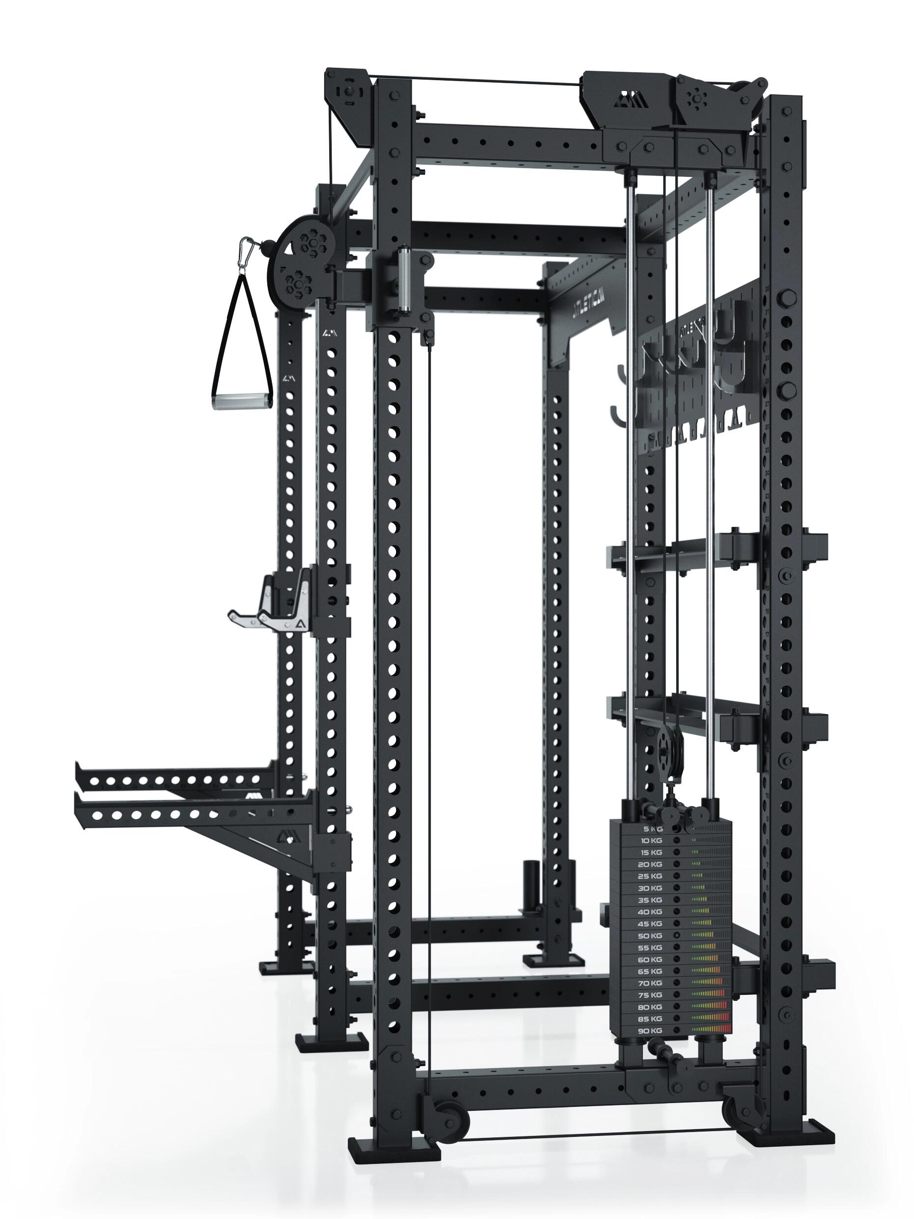 R8 Falcon R | Schwarz | Power Rack 4/5