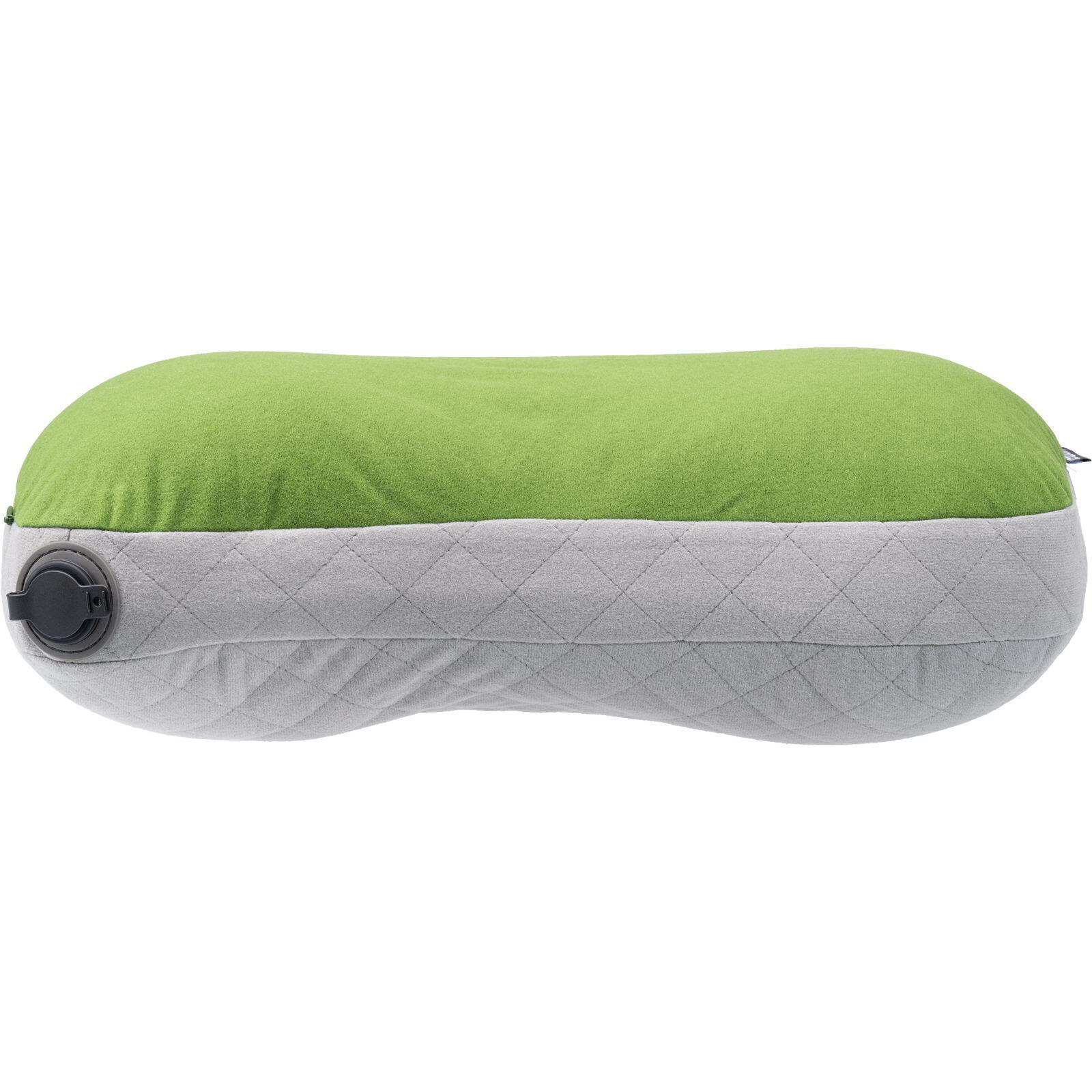 Poduszka turystyczna Cocoon Air-Core Down Travel Pillow - fresh olive/grey 6/7
