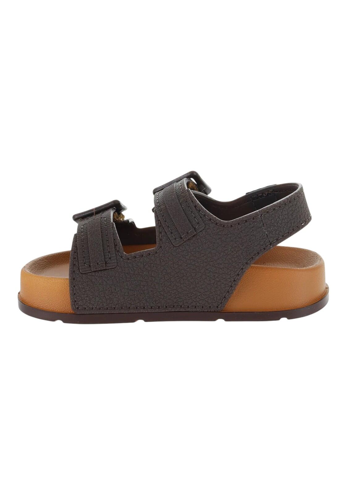 Milão Baby Sandalen Kinderen leren sandalen Brown 4/4