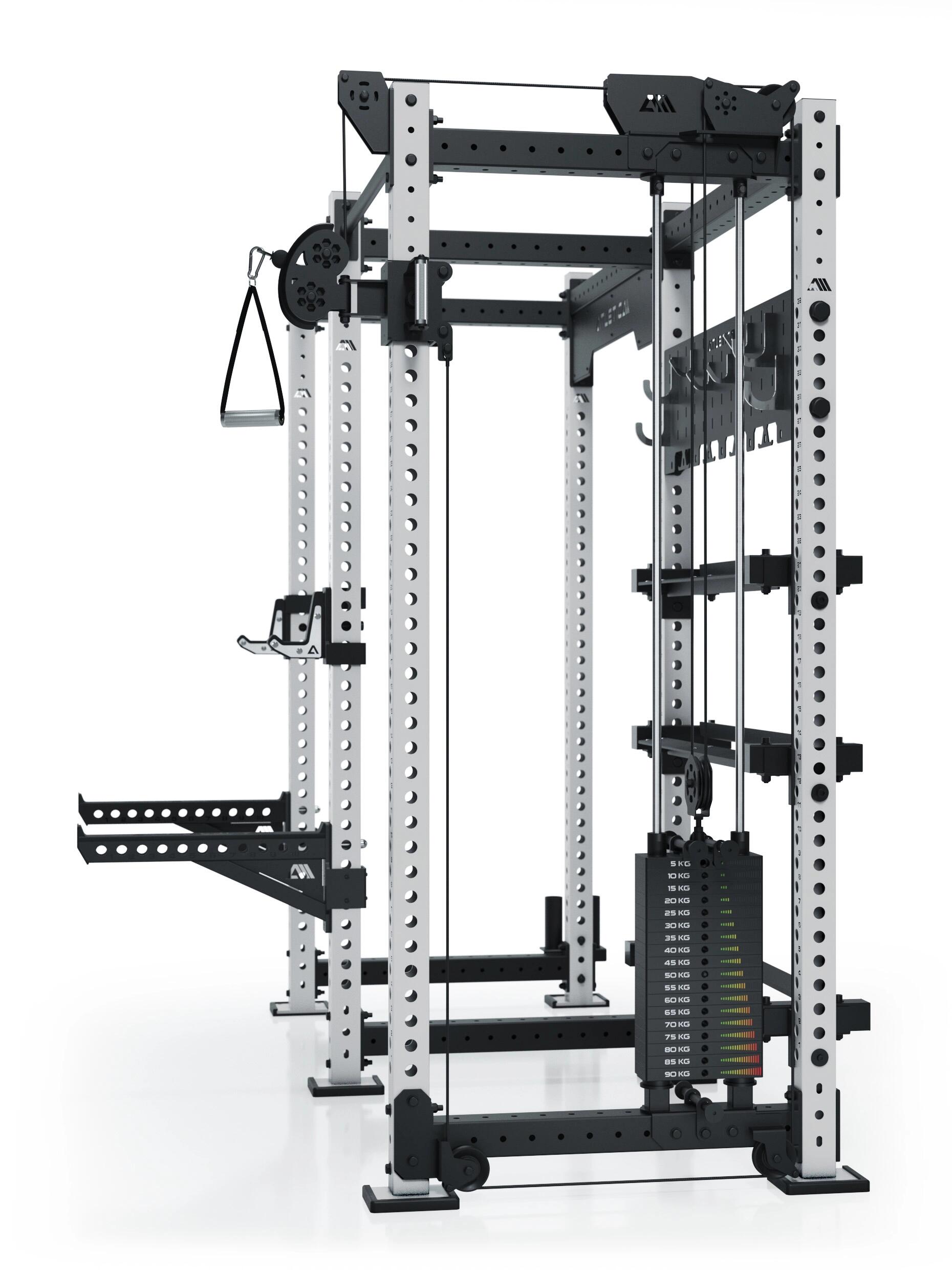 R8 Falcon R | Weiss | Power Rack 4/7