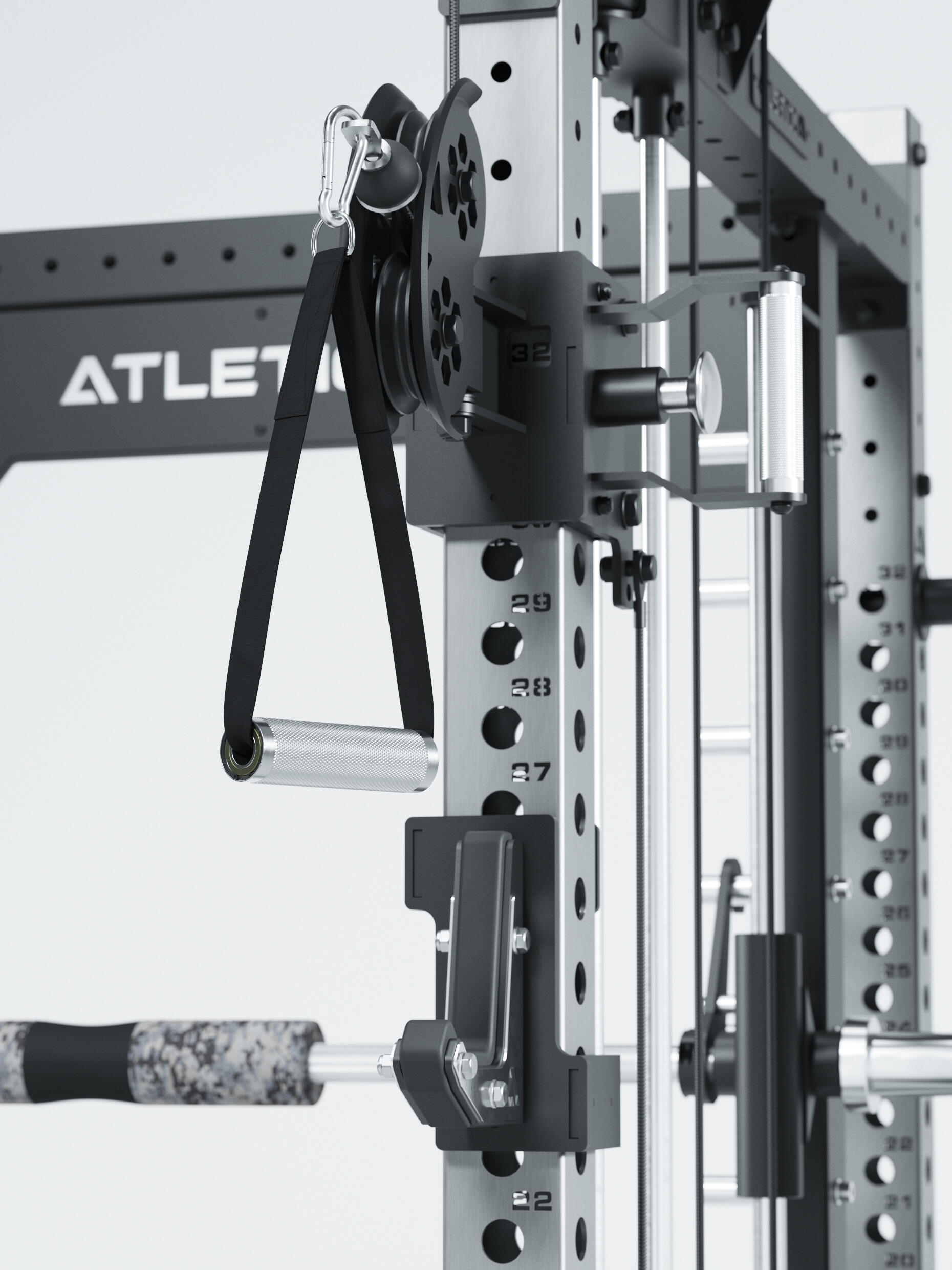 R8 Bradley Combat | 180kg Weight Stack | Edelstahl | Power Rack 7/7