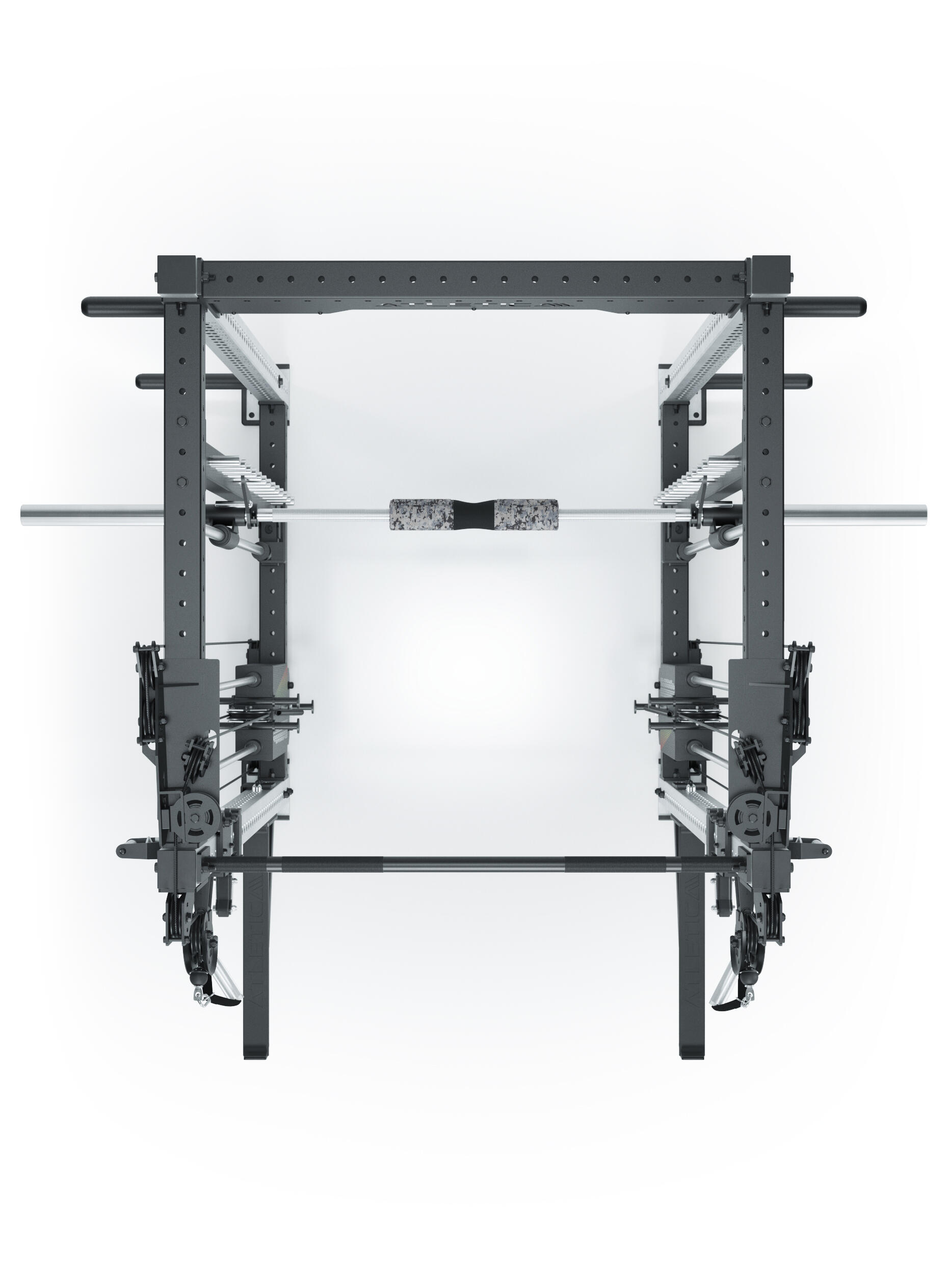 R8 Bradley Combat | 180kg Weight Stack | Edelstahl | Power Rack 4/7