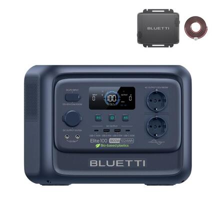 Elite 100 V2 powerstation&lader 1,1024Wh,2H volledige lading auto voor kamperen