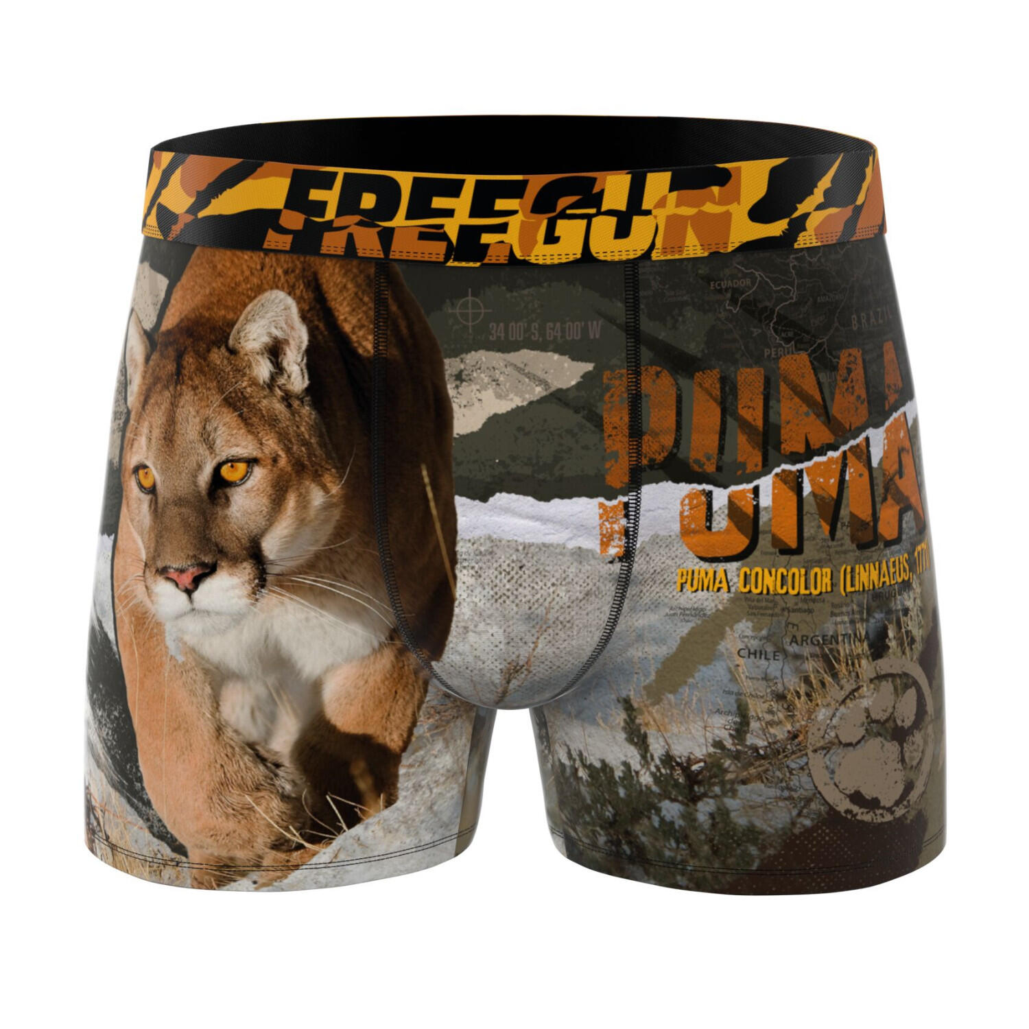 Lot de 3 boxers homme  Wild Animals 4/5