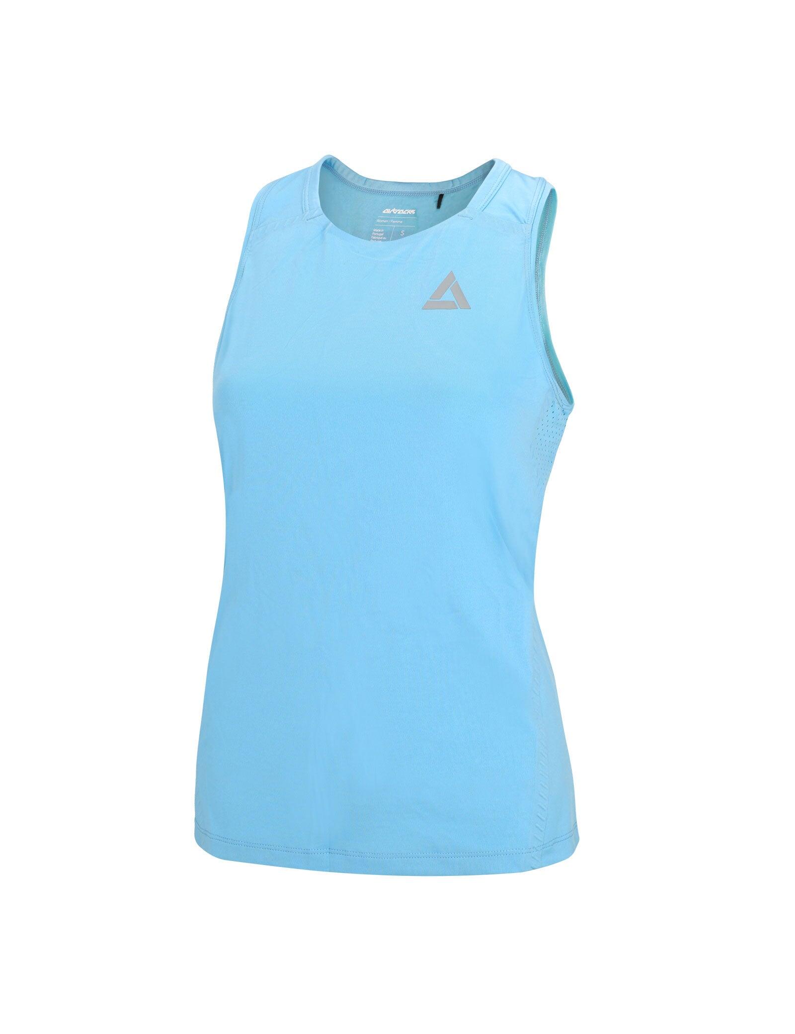 Damen Funktions Laufshirt Ärmellos Kurzarm Pro Line Celeste 4/4