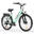 Bicicletă electrică HILLMILES MileCity1 26", motor 250W, baterie 36V 13Ah