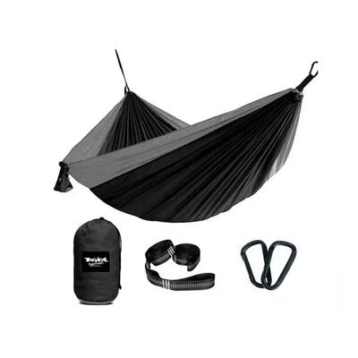 Tropical hamac - traveler zwart en grijs hangmat