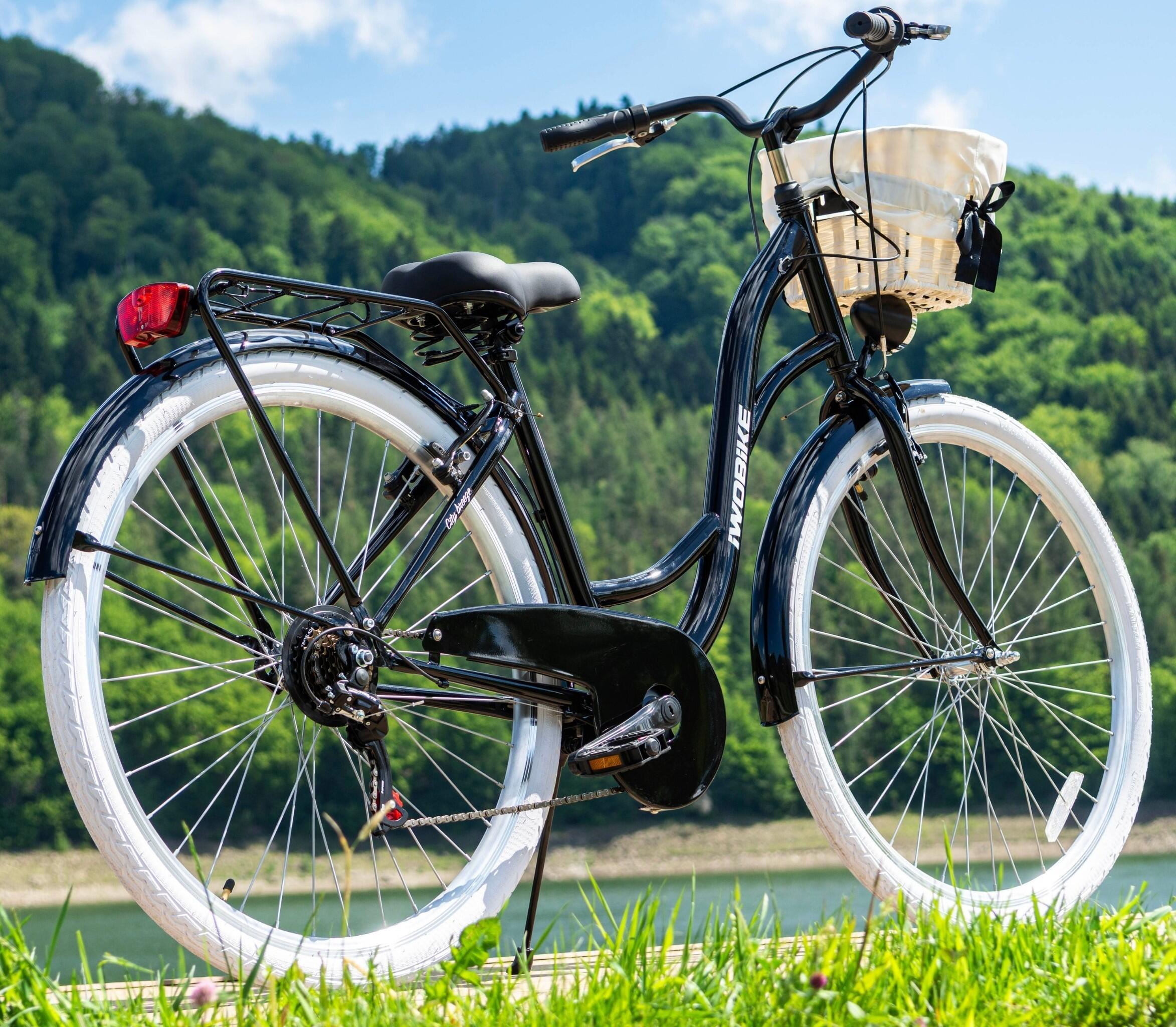 Rower Miejski Damski IwoBike Black Pearl 28” 4/7