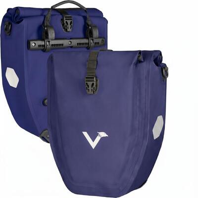 Fietstassen set van 2 waterdicht en reflecterend 32l – basic
