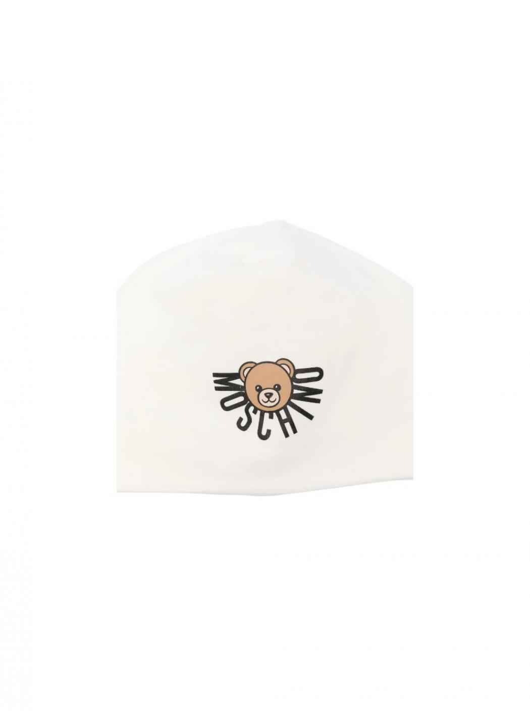 Cappello invernale criança unissexo Moschino avorio 2/2