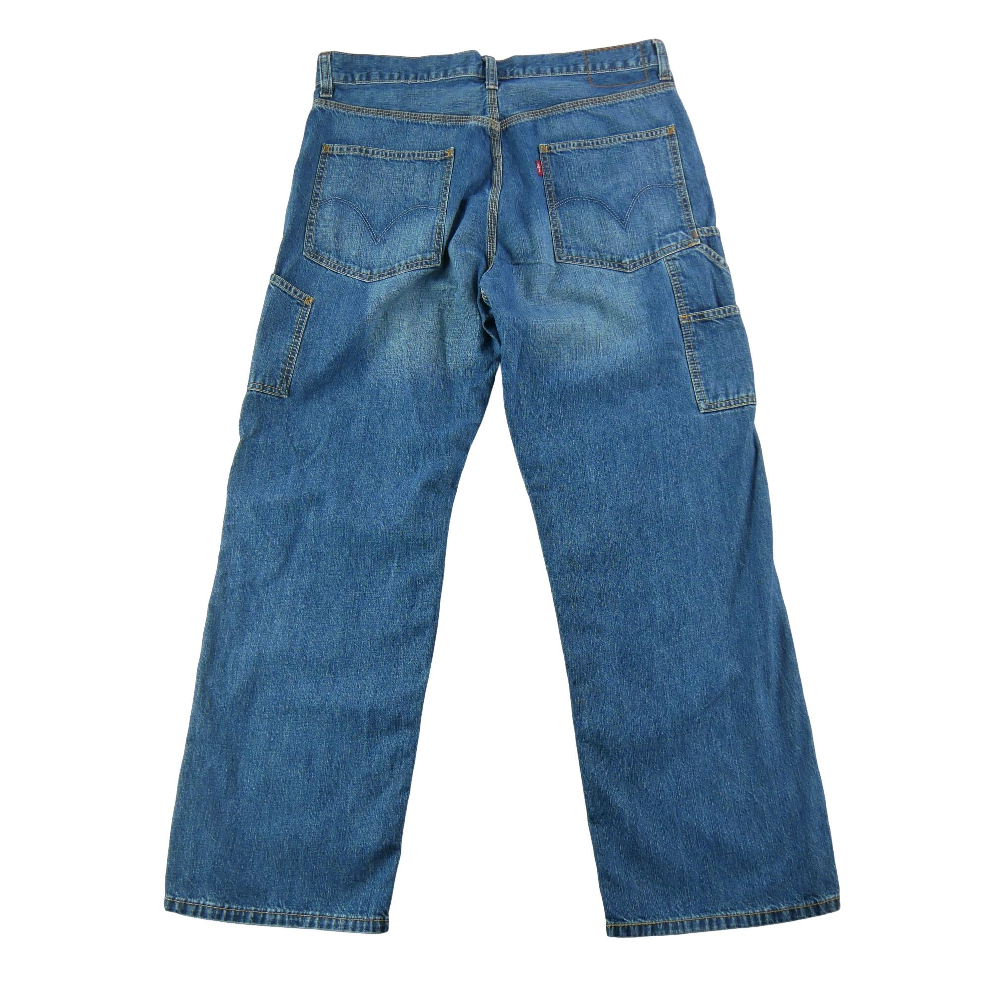 Segunda Vida - Pantalón VAQUERO Hombre Carpenter Recto Levi Strauss - Bueno 2/7