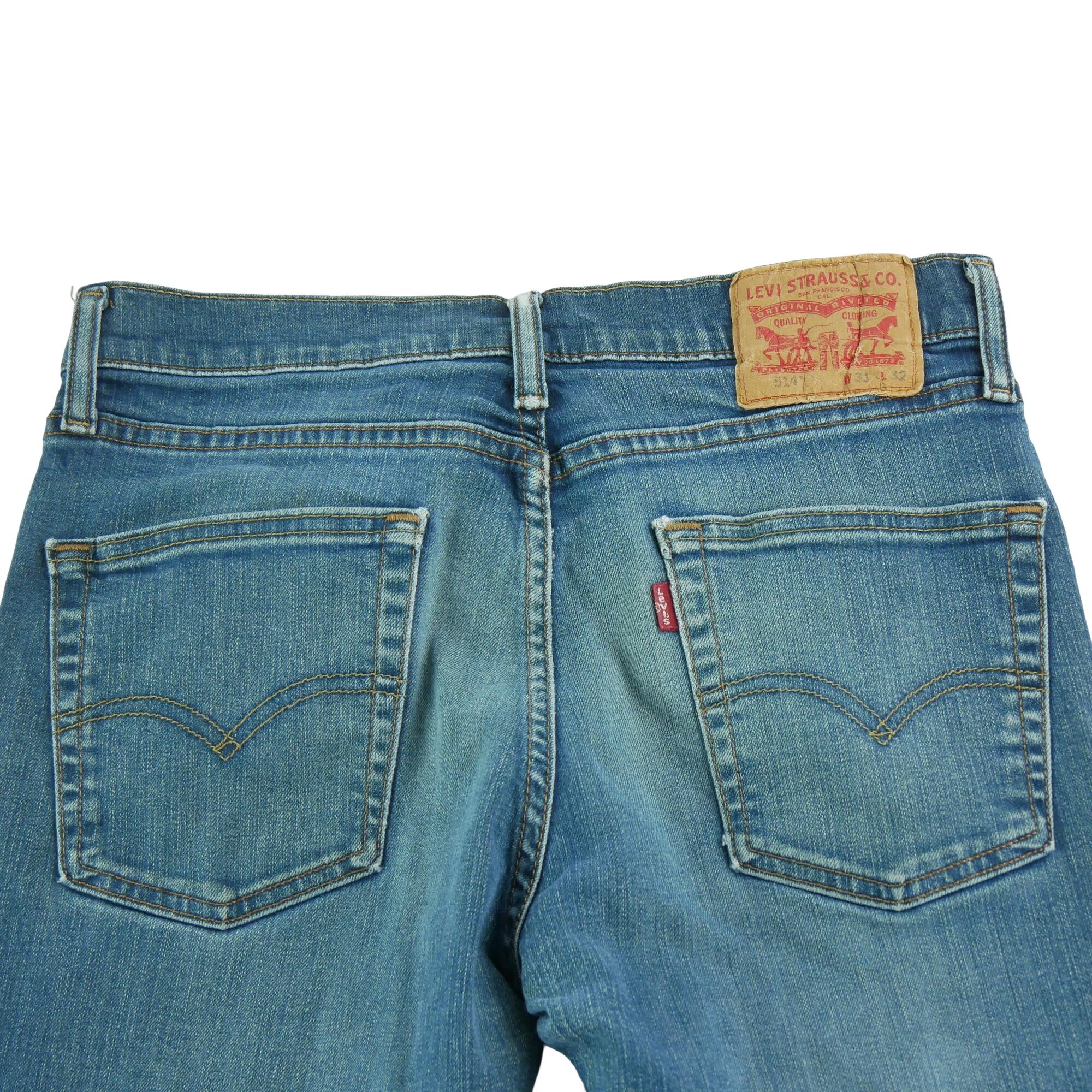 Segunda Vida - Levi Strauss Vaqueros Hombre 514 Straight - Bueno 4/7