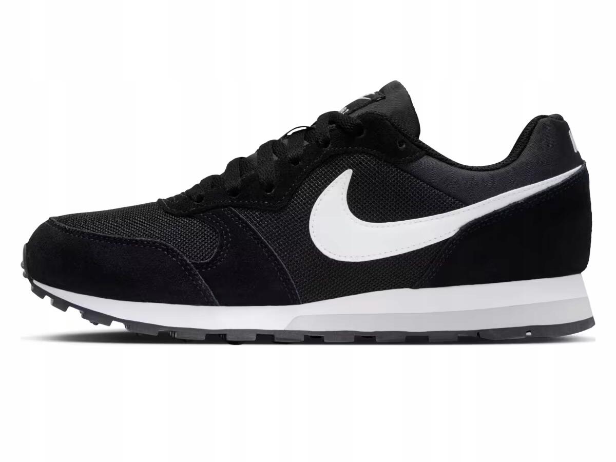 BUTY damskie NIKE MD RUNNER 749869-018 sportowe czarne skóra zamszowa 38 1/5