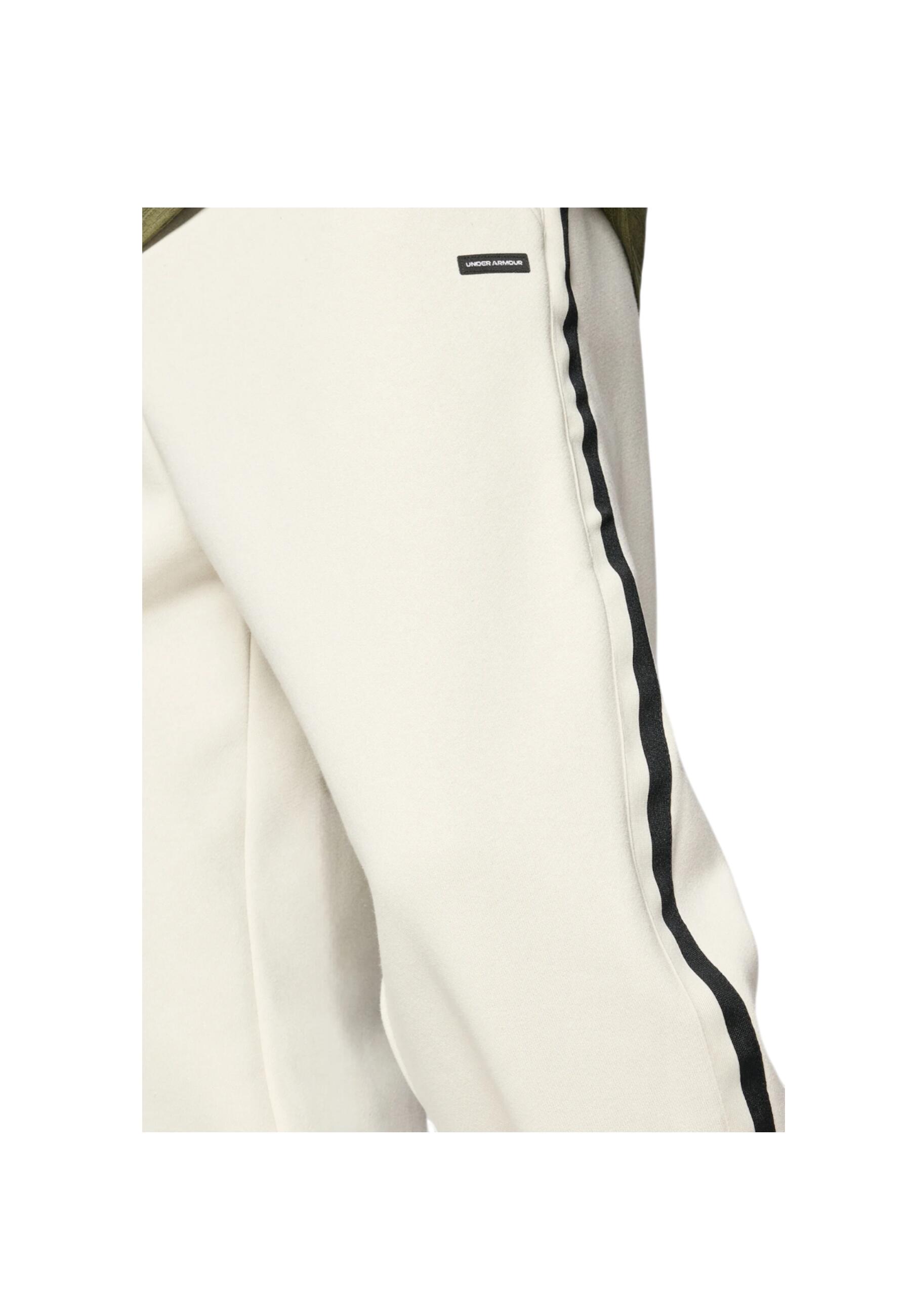 Pantalon de survêtement Under Armour 6005696-110 ivoire 2/2