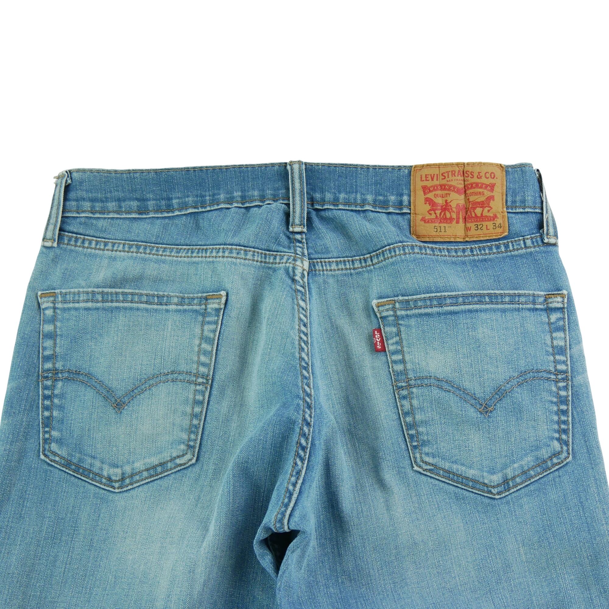 Segunda Vida - Pantalón vaquero hombre Levi Strauss 511 slim - Bueno 4/7