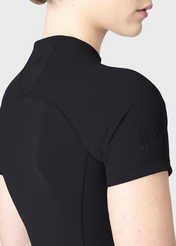 Camiseta Base Manga Corta Mujer Equitación Maximilian Origin Negro 5/7