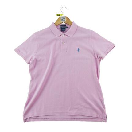 Seconde vie - Polo manches courtes Femme Rose - Bon état