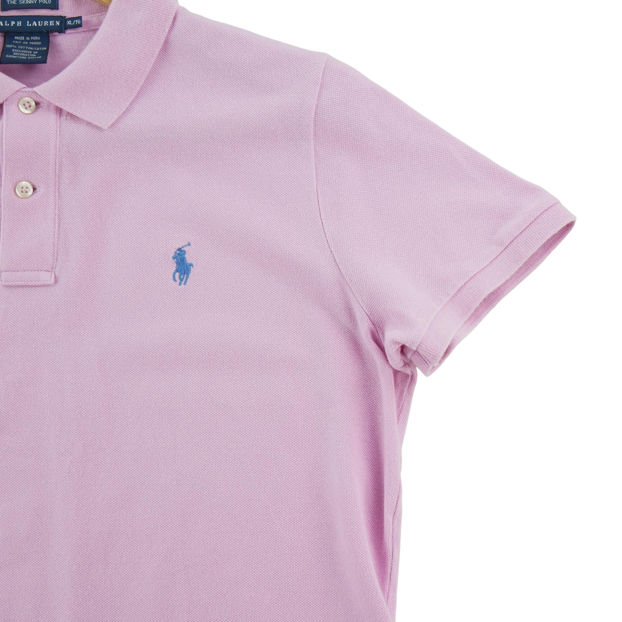 Segunda Vida - Polo mujer manga corta Rosa Polo Ralph Lauren - Bueno 4/7