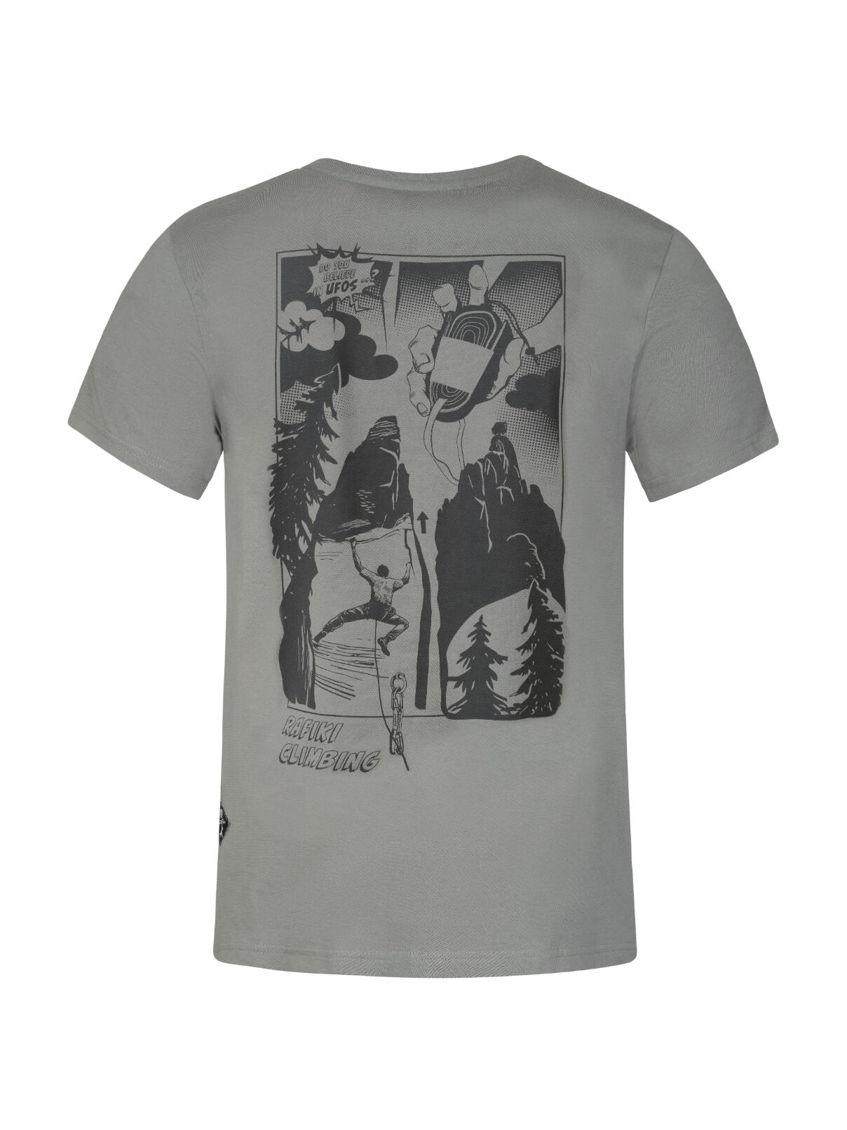 Heren-T-shirt met korte mouwen RAFIKI grijs 2/7