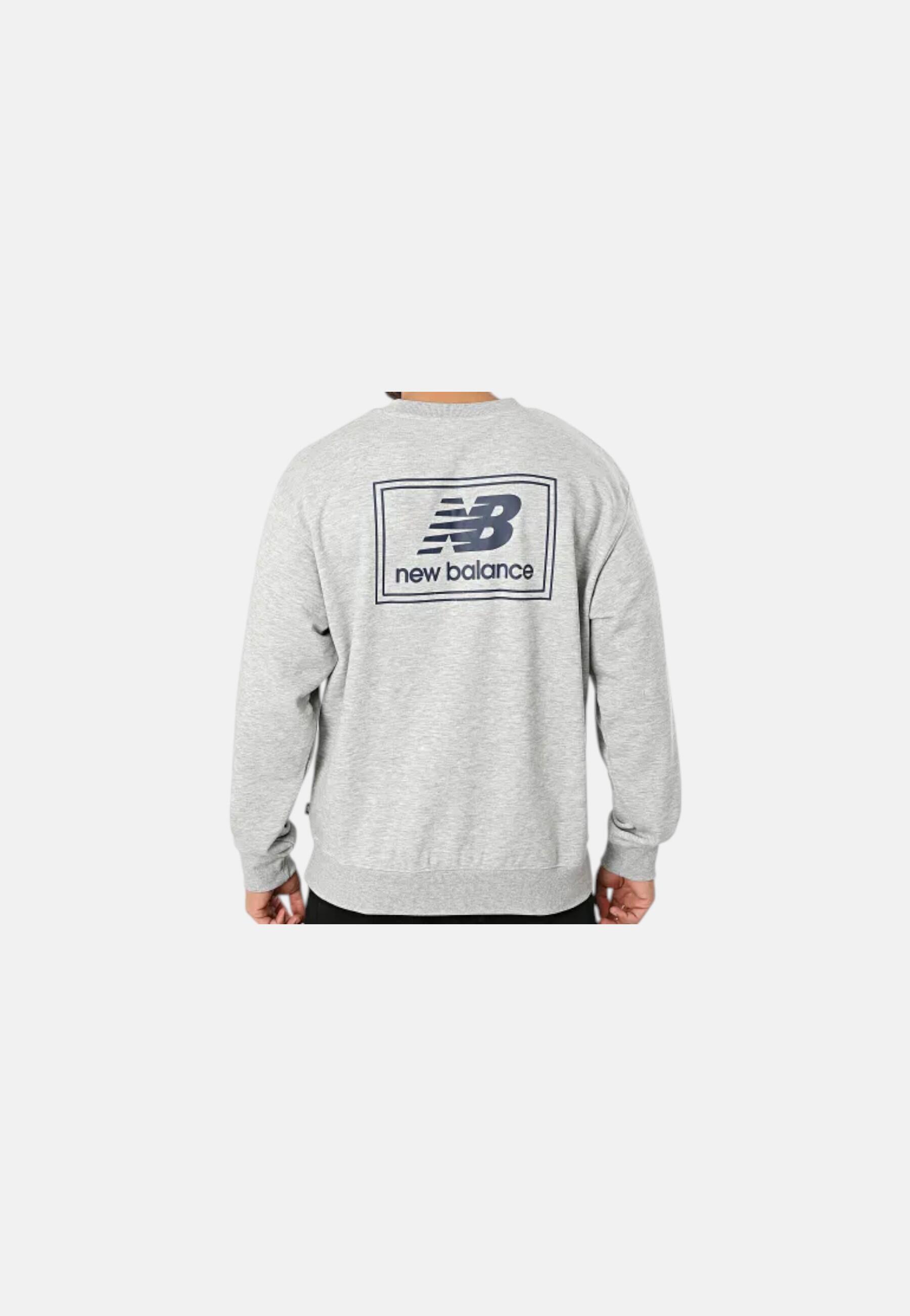 Sudadera hombre New Balance gris 3/3