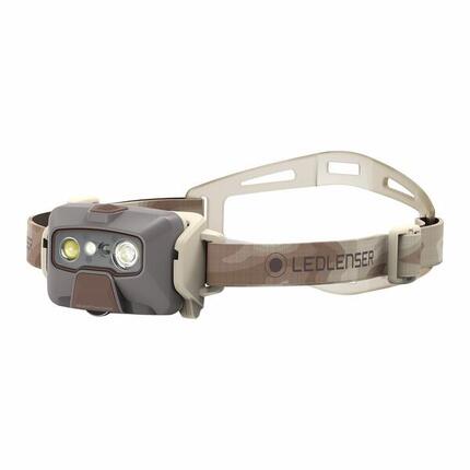 Lampe frontale LED rechargeable – Pêche Chasse– 1000lm IP68– HF6R SIGNATURE Sand