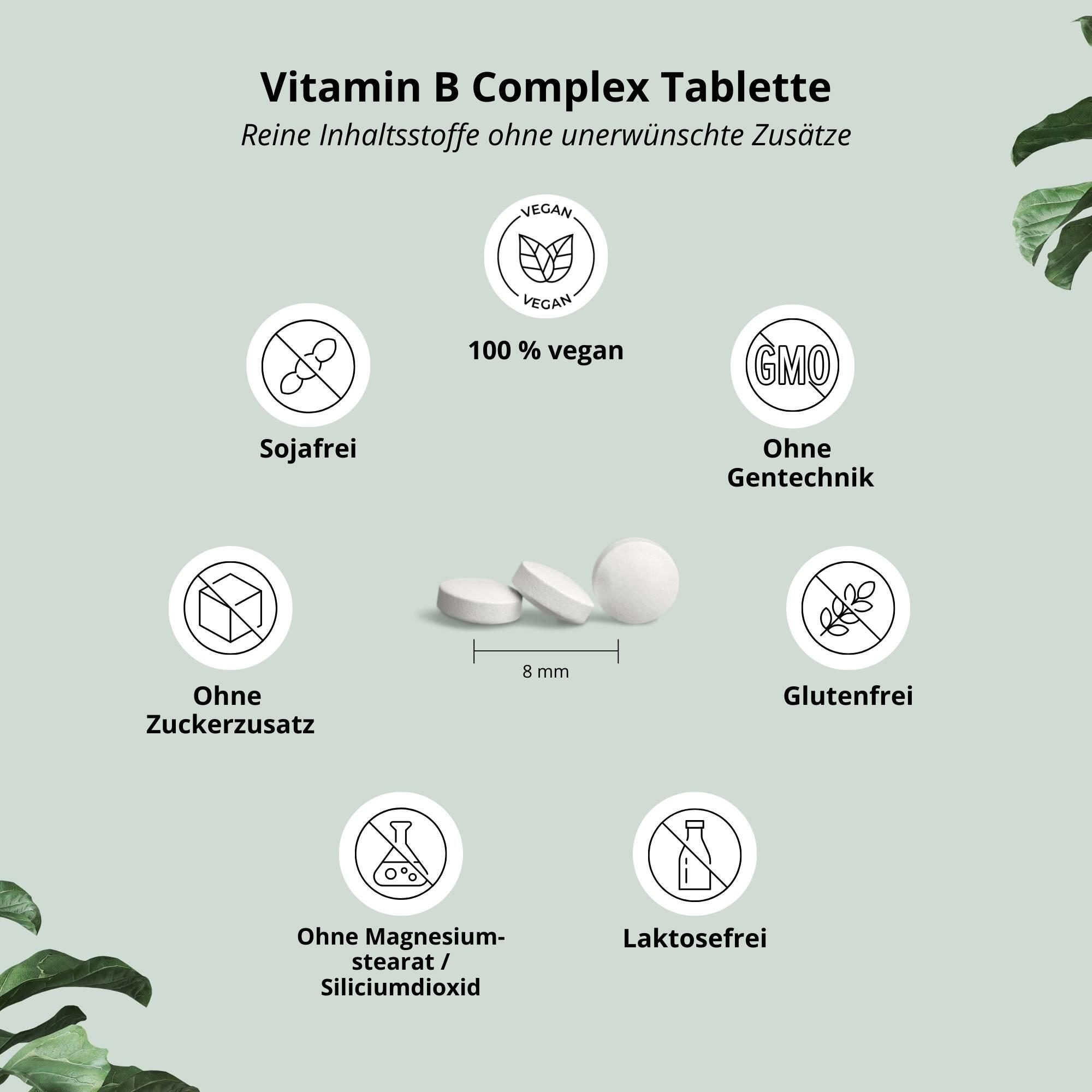 Vitamin B-Complex - 365 Tabletten 3/6