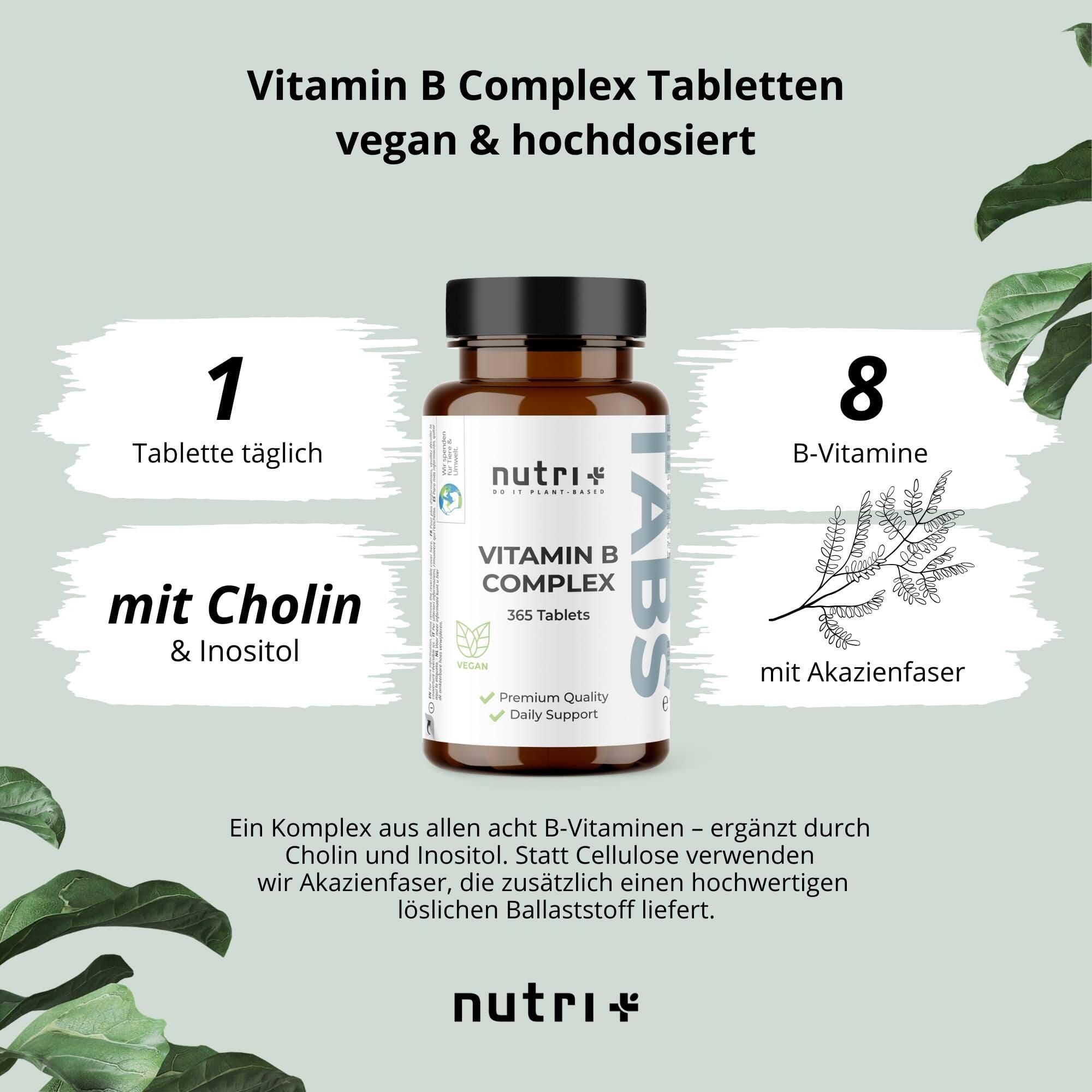 Vitamin B-Complex - 365 Tabletten 2/6