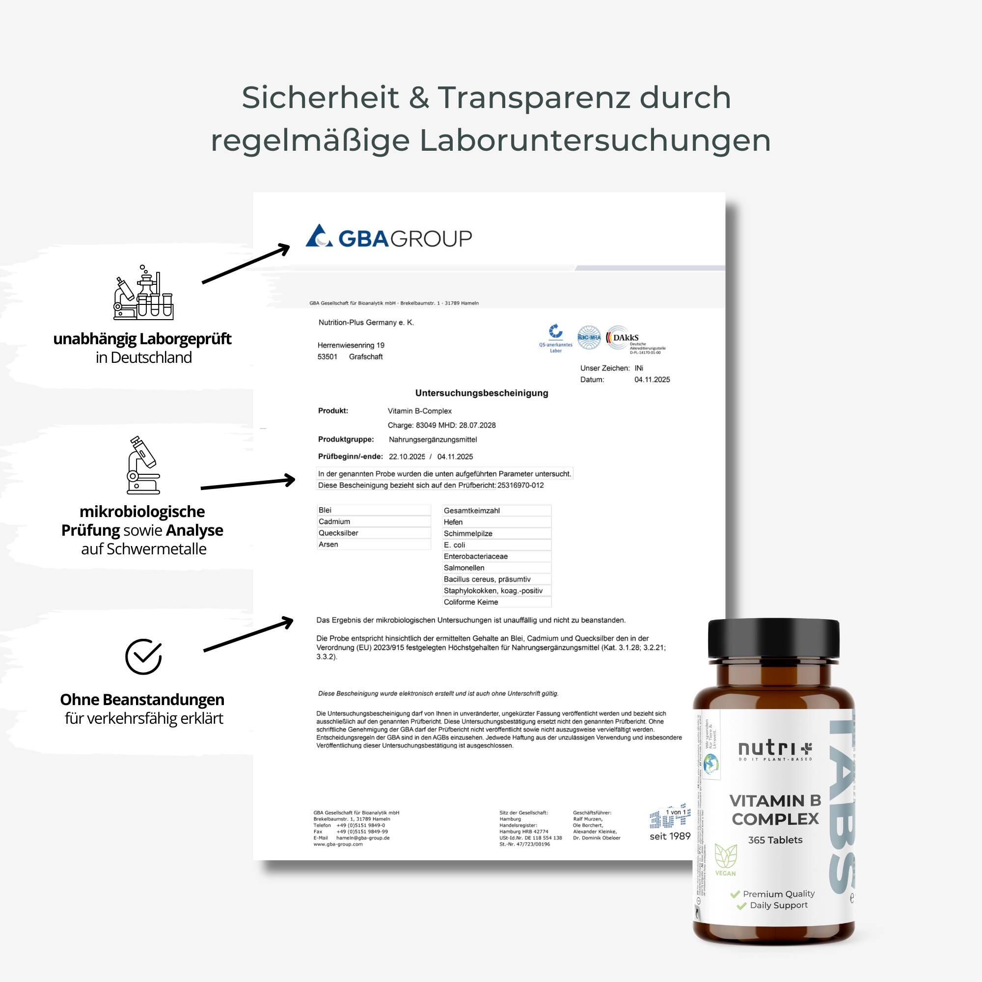 Vitamin B-Complex - 365 Tabletten 6/6